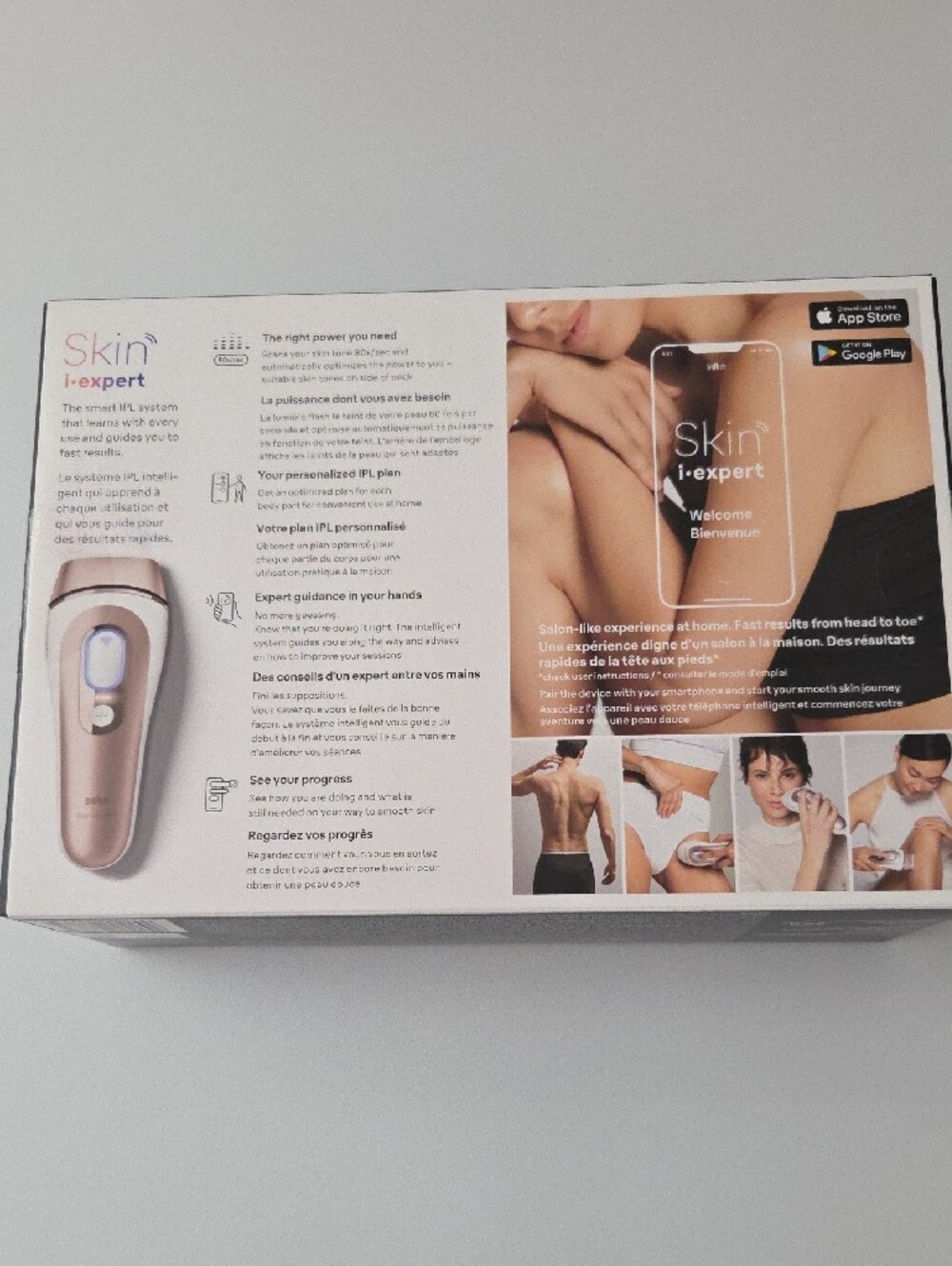NIB Braun IPL Hair Removal Smart System Skin i-expert - Picture 7 of 16